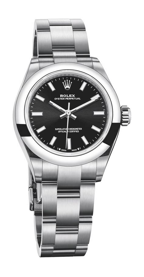 rolex oyster perpetual 28 black